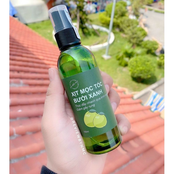 Xịt mọc tóc bưởi xanh