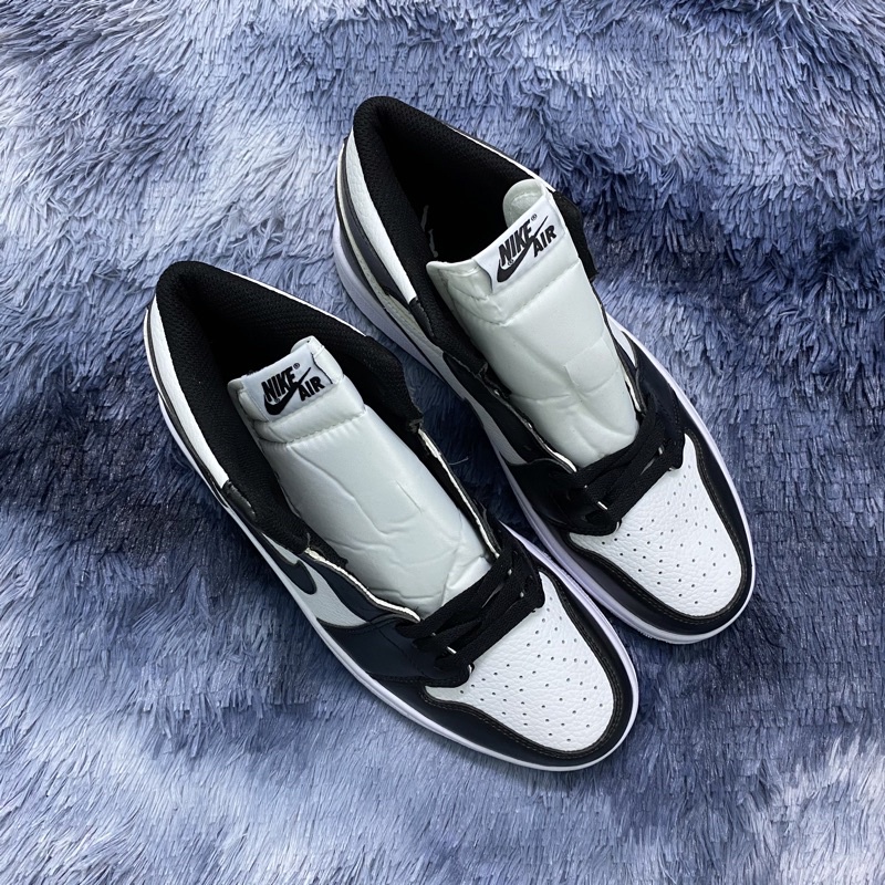 Air JD1 Đen Trắng Cổ Cao, Giày Sneaker Nam Nữ