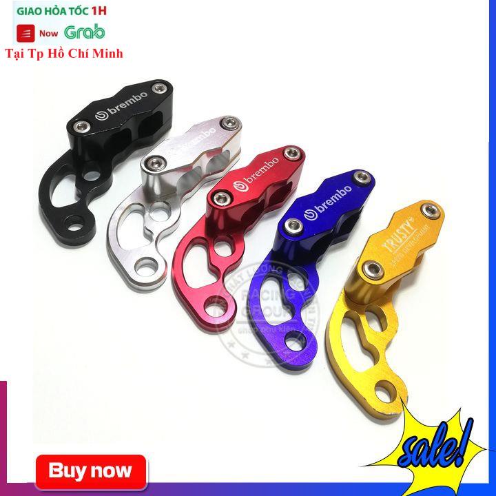 Pát Giữ, Pát Kẹp Dây Dầu Gắn Xe Máy Nhôm CNC