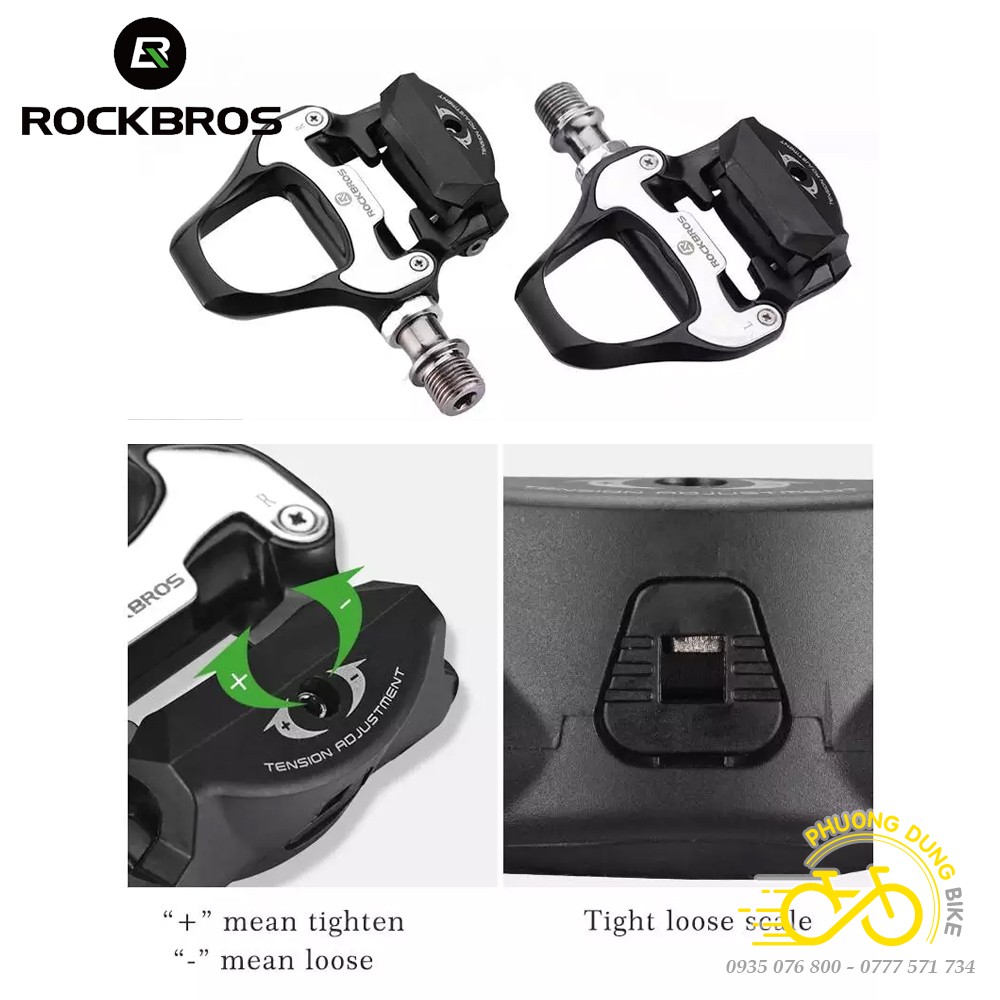 Pedan can xe đạp ROCKBROS LP-R21 / LP-RD2BK - Shimano Road