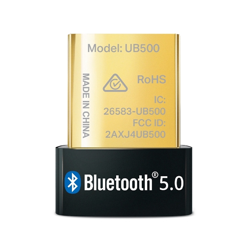 Thiết Bị USB Thu Phát Bluetooth 5.0 TP-Link UB500 Cho Máy Tính PC/Laptop - Hàng Chính Hãng