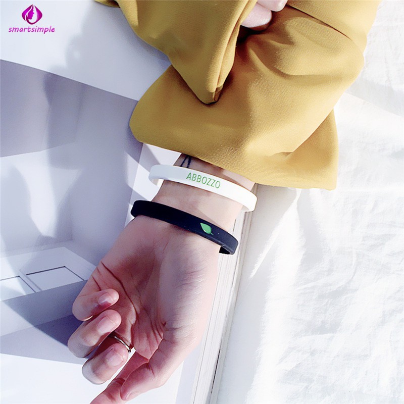 Vòng đeo tay silicone kiểu dáng thể thao dành cho cặp đôi