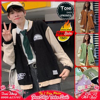 ÁO KHOÁC KAKI NHUNG GÂN 2 Lớp Nam Nữ YELLOW FLICKER (M3480 - Kèm Video Ảnh Thật)