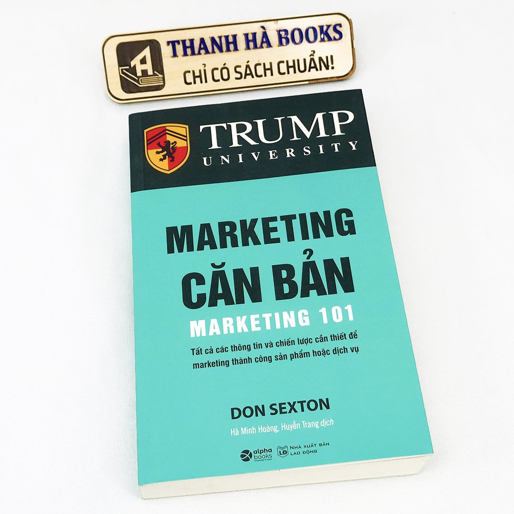 Sách - Marketing Căn Bản - Tất cả các thông tin và chiến lược cần thiết để Marketing thành công  - Thanh Hà Books