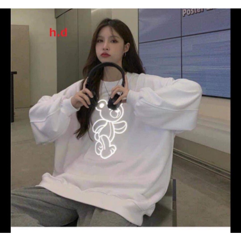 Áo nỉ chuột Micky phản quang HD6