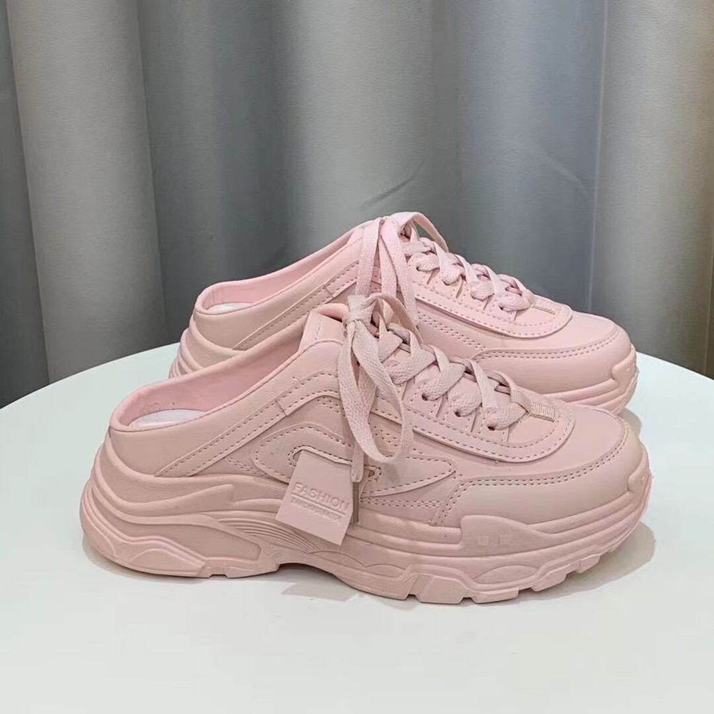 (VIDEO) Giày Sục Nữ Fashion Đế Độn Hot 3 Màu FullBox | BigBuy360 - bigbuy360.vn