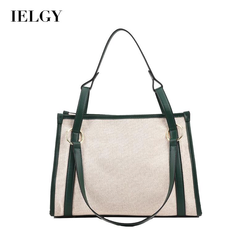 Túi xách IELGY vải canvas sức chứa lớn thời trang cho nữ