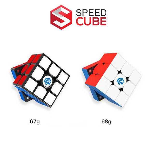 Rubik 3x3 GAN 356 XS Stickerless/Viền đen Có Nam Châm Chính Hãng Gan