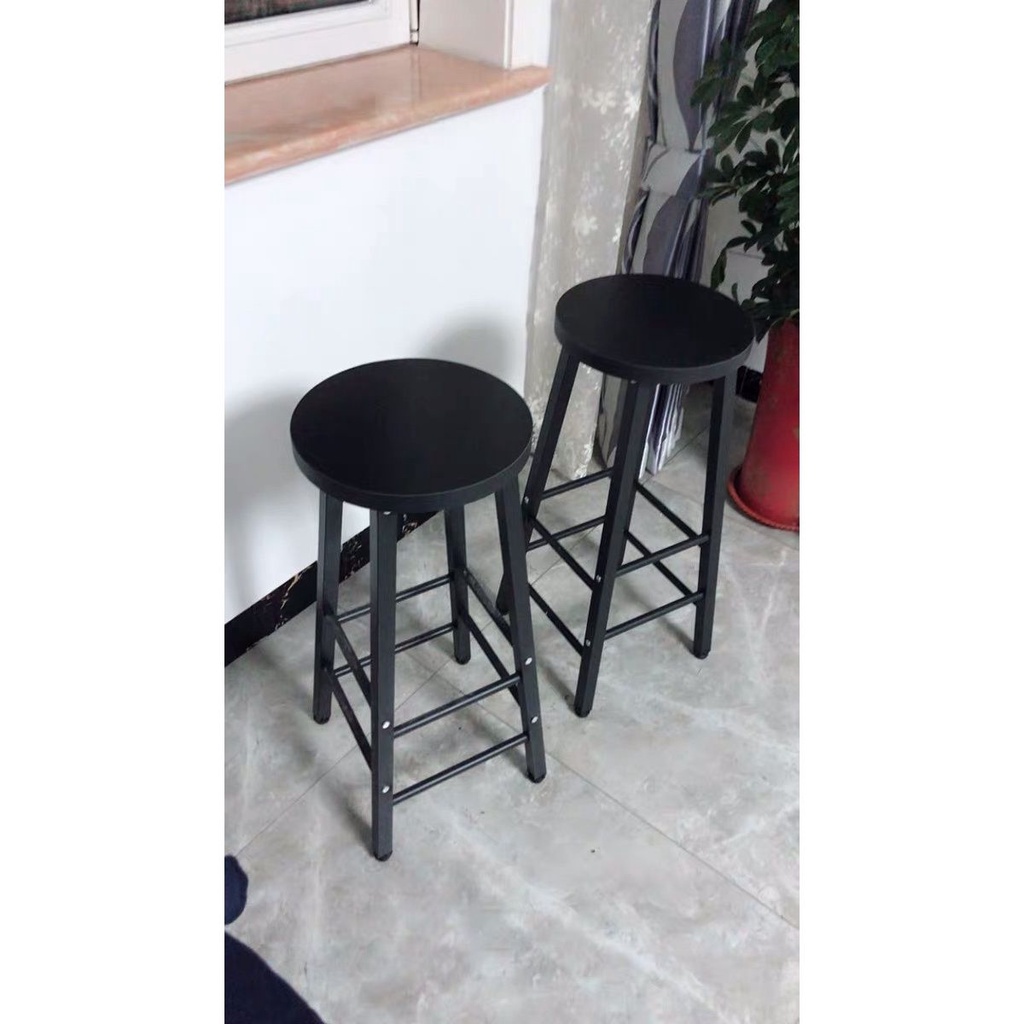 Bàn mini cửa sổ bay nổi tiếng trên✻◎●Ghế quầy bar hiện đại và đơn giản Quán cà phê Trà sữa cao tựa lưng gia dụng