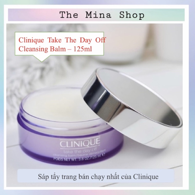 Sáp Tẩy Trang CLINIQUE Take The Day Off Cleansing Balm, fullsize 125ml
