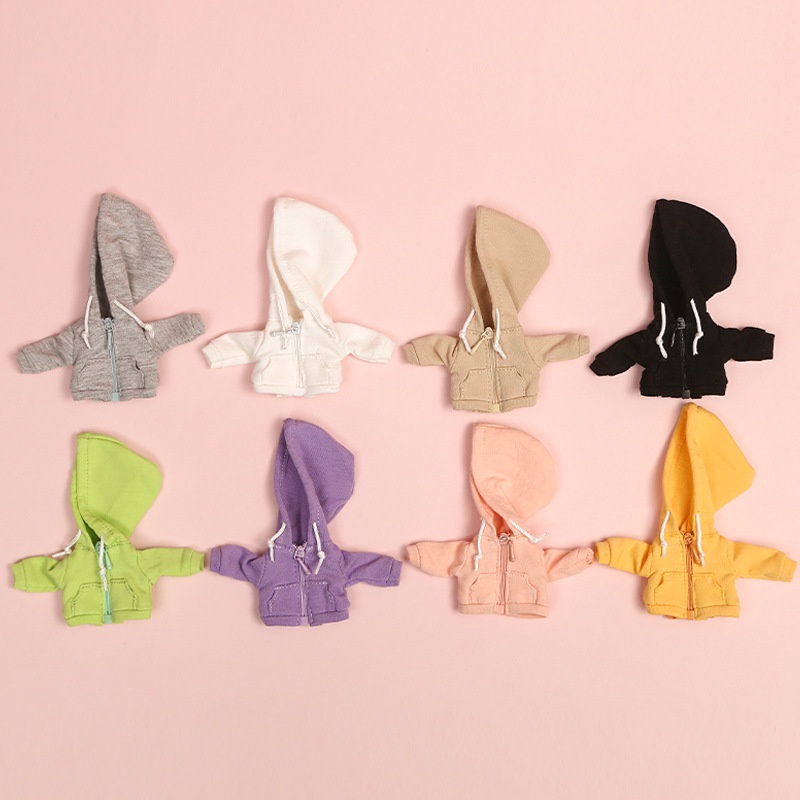 Áo Khoác cardigan Cho Búp Bê Tỉ Lệ 1 / 12 16cm Bjd11