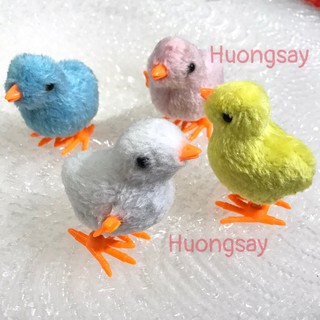 Gà nhảy vặn cót đồ chơi cho bé