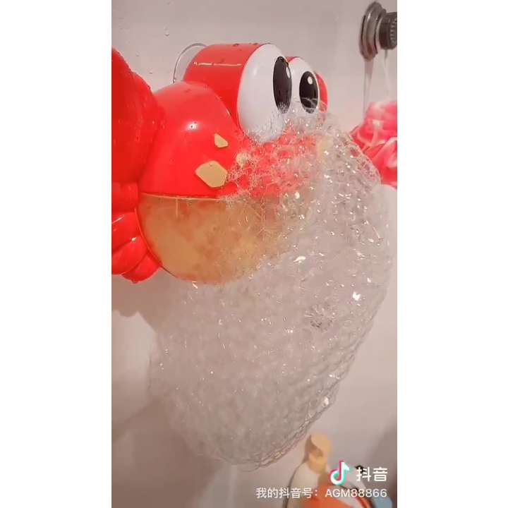 Cua tạo bọt xà phòng bong bóng - có nhạc cho bé