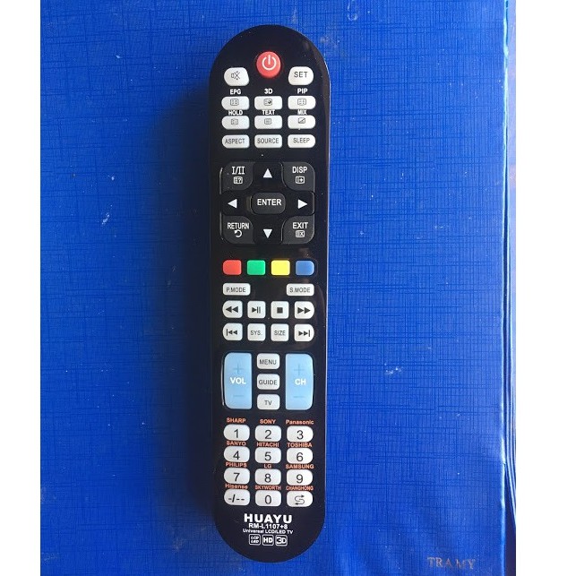 combo 3 cái Remote Điều khiển tivi đa năng RM-L1107 remote được gần như tất cả các loại tivi hiện nay