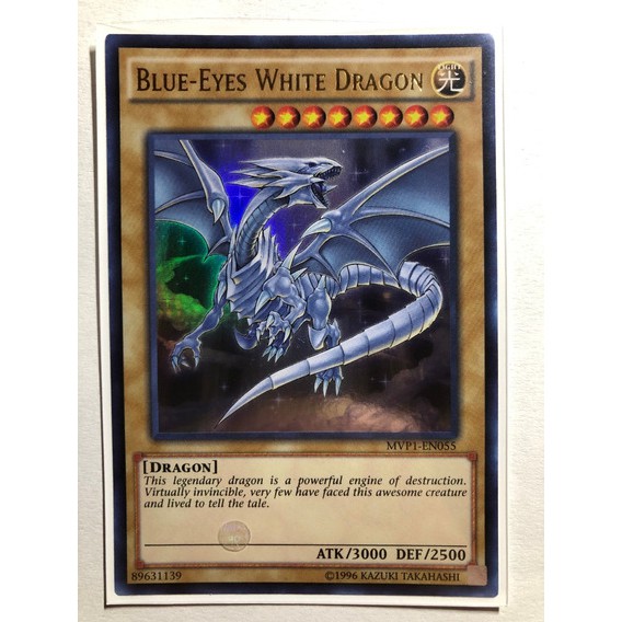 Thẻ bài YUGIOH – Blue-Eyes White Dragon – MVP1-ENSV4 – Ultra Rare