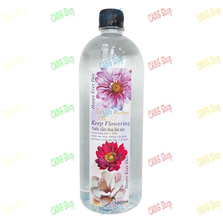 Nước cắm hoa lâu tàn Keep Flowering (1000ml)
