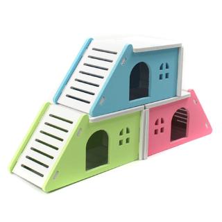 Nhà Gỗ Đồ Chơi Cho Chuột Hamster