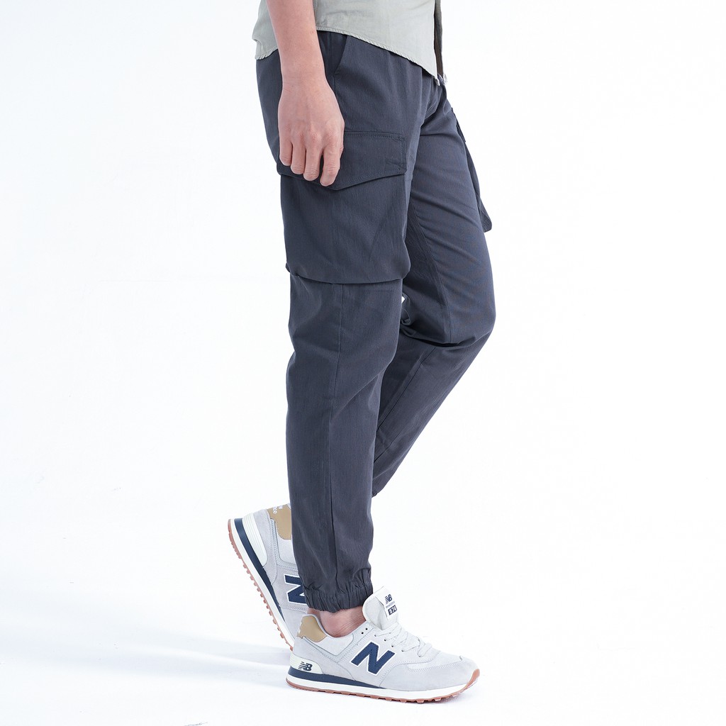 Quần jogger túi hộp nam phong cách Hàn Quốc chất đũi sơ gỗ sồi R.M Menswear