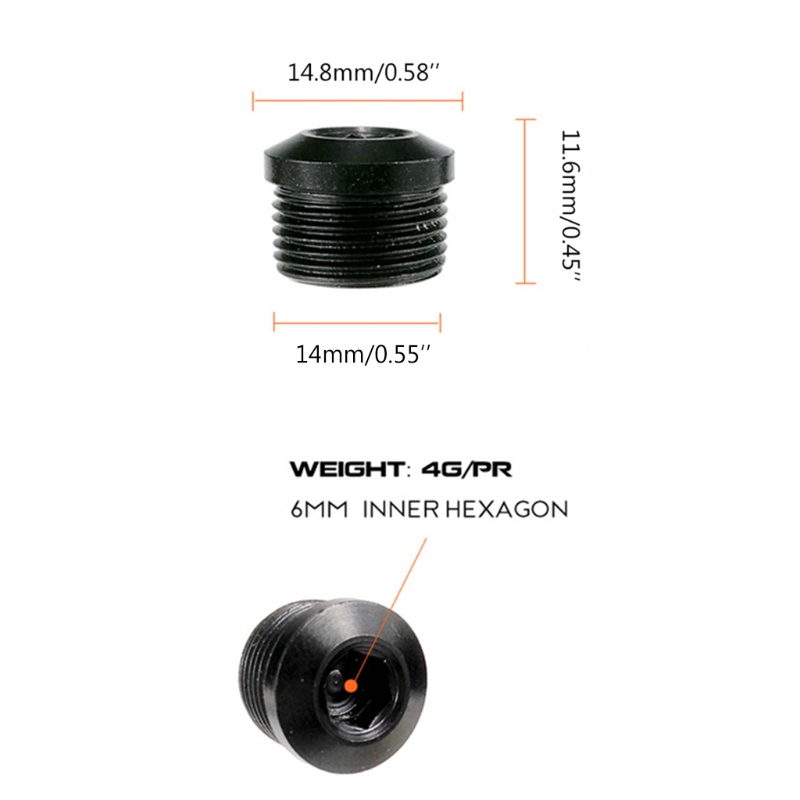 Set 2 Vỏ Bọc Bàn Đạp Xe Đạp Bằng Hợp Kim Nhôm Chống Bụi
