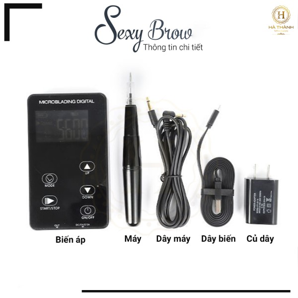 Máy phun xăm KTS tạo hạt sợi SEXY BROWS MICRO BLANDING DIGITAL - Hà Thành Cung Cấp Sỉ Lẻ
