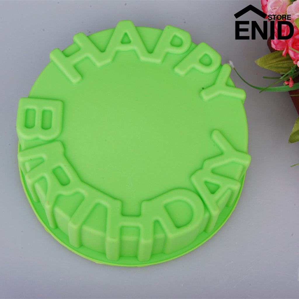 Khuôn Làm Bánh Bằng Silicone DIY Hình Chữ Happy Birthday