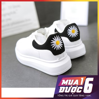 Giầy Thể Thao Nữ Giày Sneaker Hoa Cúc Full Box Bill