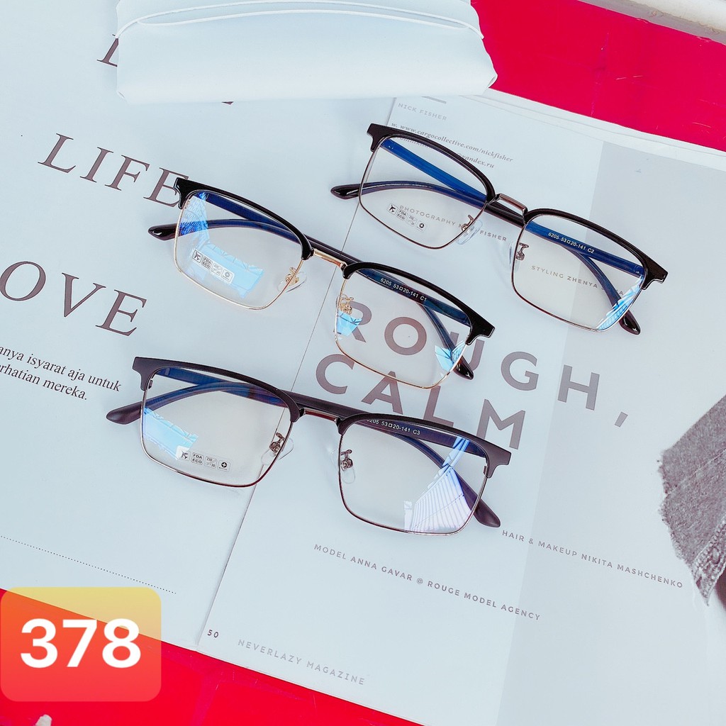 [NHẬP TOTH99 ĐỂ GIẢM 10K ĐƠN TỪ 100K] [HÌNH THẬT] GỌNG KÍNH CẬN FORM VUÔNG THỜI TRANG HÀN QUỐC B1006 | BigBuy360 - bigbuy360.vn