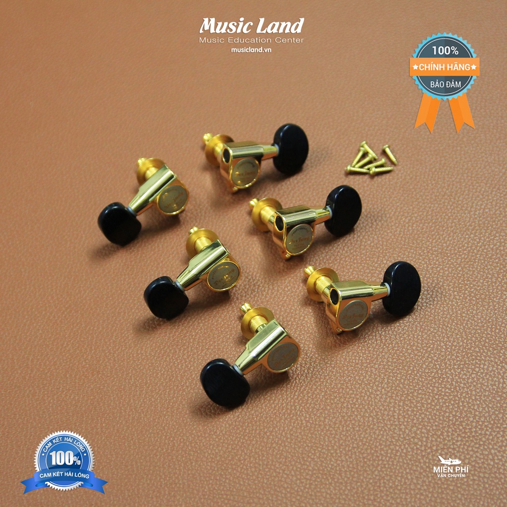 Khóa Đàn Guitar Acoustic DeJung A2W – Chính Hãng