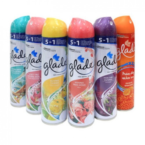 Xịt phòng Glade 280ml (chọn mùi)