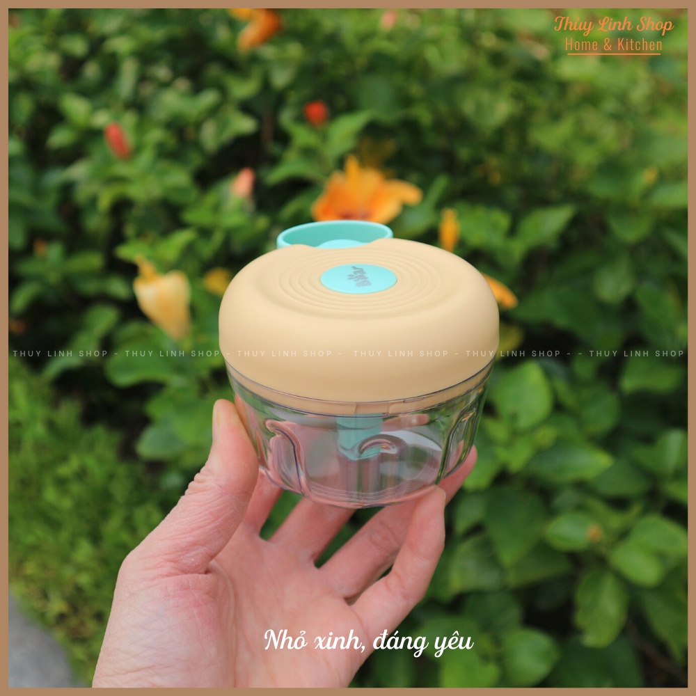 MÁY CHOPPER XAY HÀNH TỎI ỚT KÉO TAY CHÍNH HÃNG BEAR