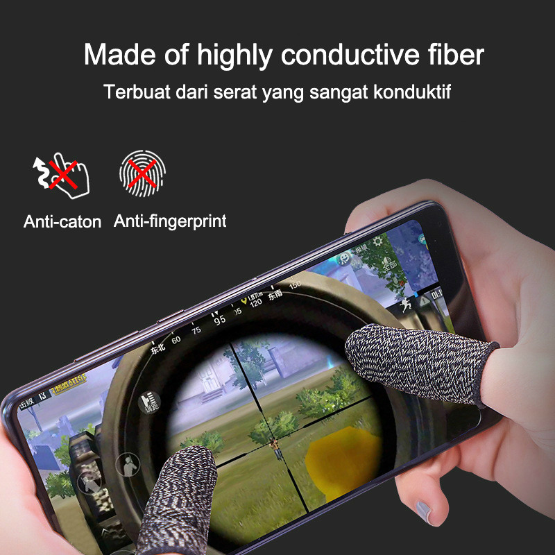 Cặp bao ngón tay chơi game PUBG chống trơn thoáng khí | BigBuy360 - bigbuy360.vn