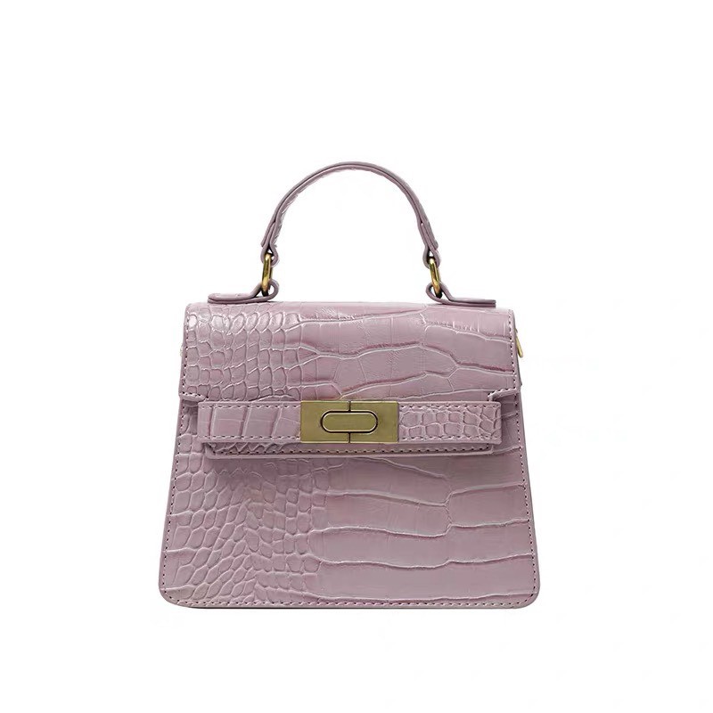 Túi xách Muzi kiểu sáng cổ điển vân cá sấu sang chảnh | BigBuy360 - bigbuy360.vn