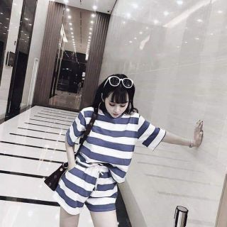 Sét bộ kẻ zara dư xịn