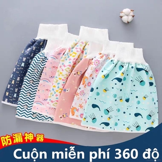 Váy tã in hoạt hình tiện lợi cho bé