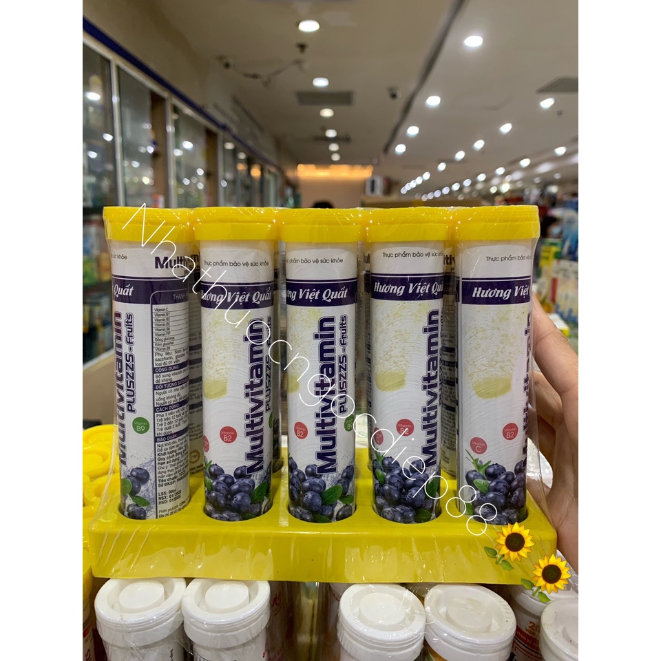 Viên C Sủi Multivitamin - Thơm ngon dễ uống hiệu quả cao  NHIỀU VỊ