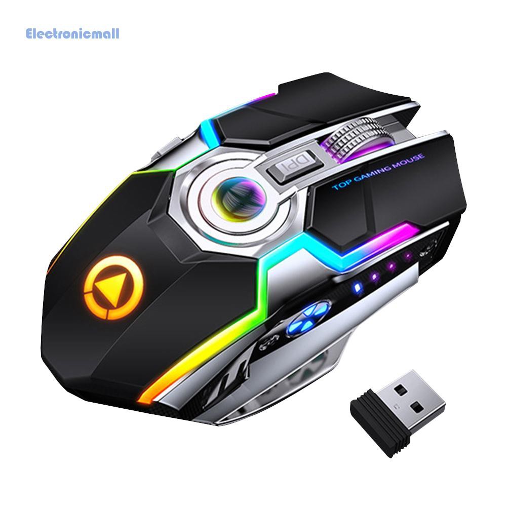 chuột không dây Ele 3c A5 2.4g 1600dpi Rgb