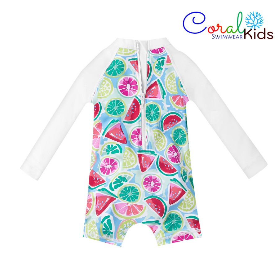 Đồ bơi chống nắng giữ nhiệt cho bé gái Lila - Coral Kids Lila Swimwear