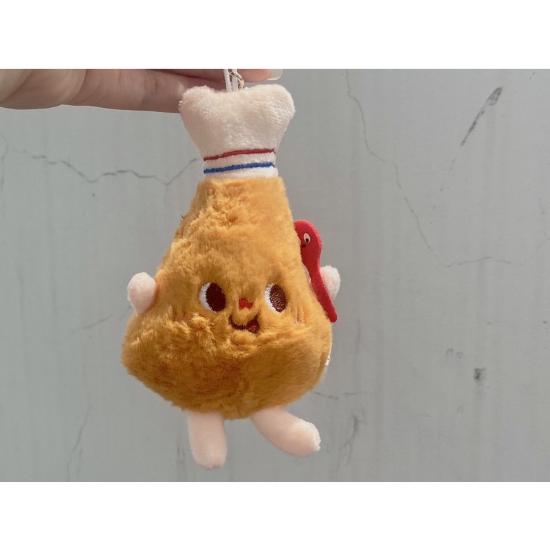 Móc Khóa Balo Túi Xách Đùi Gà Hamburger Dễ Thương