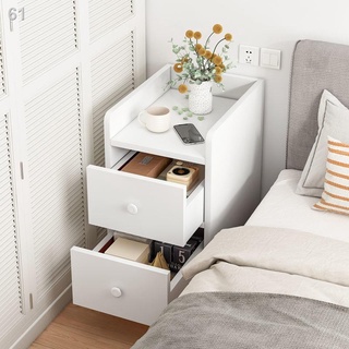 Bàn đầu giường siêu hẹp đơn giản hiện đại kệ nhỏ mini tủ đựng đồ phòng ngủ lưu trữ