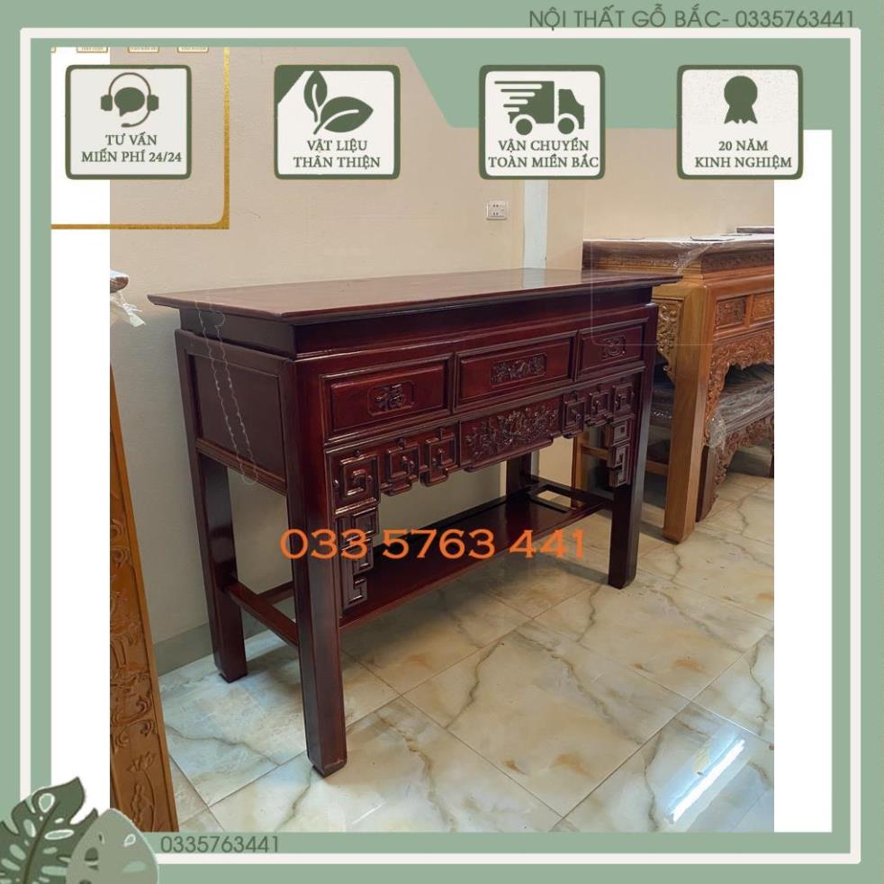 HÀNG CHÍNH HÃNG- freeship HN - Ban thờ gỗ keo 100% với 4 kích thước tùy chọn