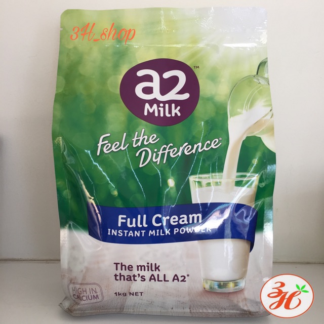 Sữa bột nguyên kem 1kg A2 - Úc