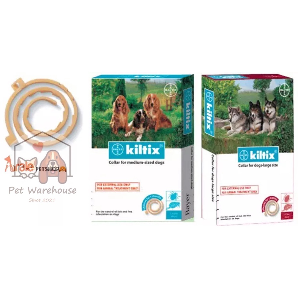 Kiltix - Vòng đeo cổ cho chó bảo vệ thú cưng khỏi ve rận, bọ chét