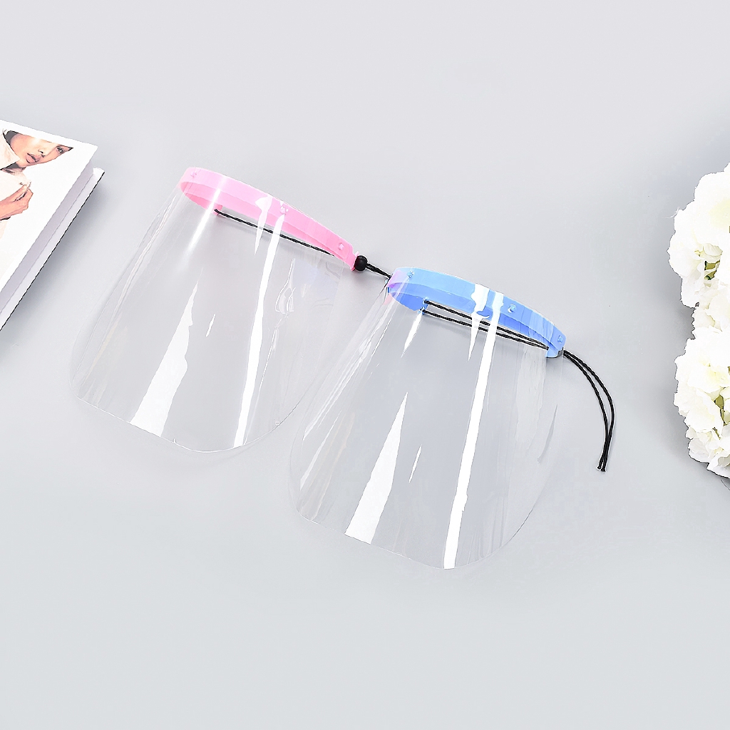 Tấm che mặt trong suốt chống bụi / văng nước bọt / gió để bảo vệ mặt