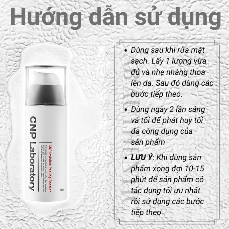 Chai Tẩy Tế bào chết hóa học CNP Peeling Booster 25ml