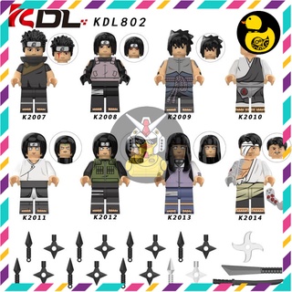 KDL802 Mô Hình Naruto Nhân Vật Uchiha Shisui Itachi Hyuga Neji Sasuke Hinata Danzo