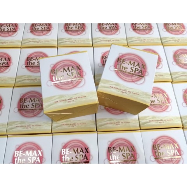 Tắm trắng BEMAX Spa hộp 12 gói có tách lẻ 6 gói