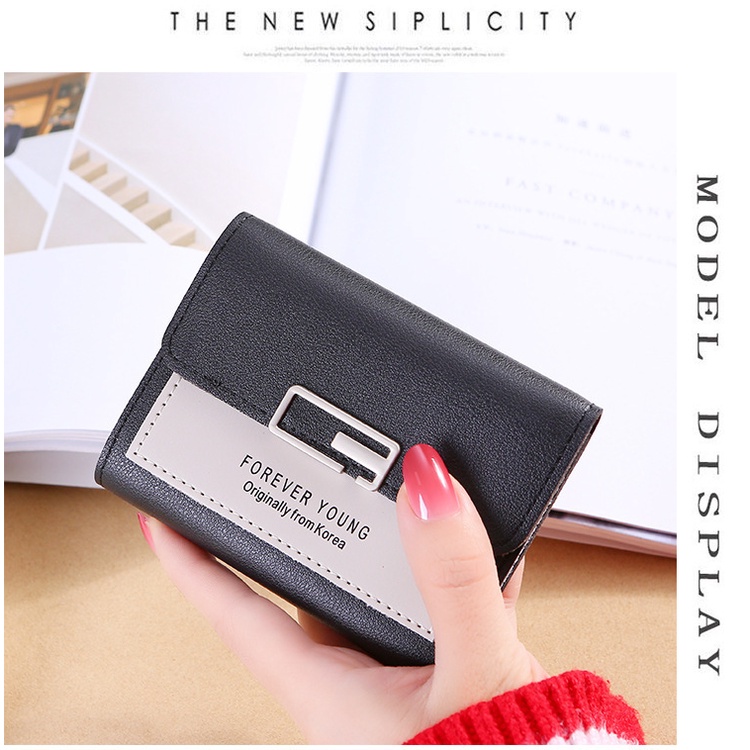 Ví ngắn nữ Mini FOREVER LOVELY chữ G cách điệu xinh xắn