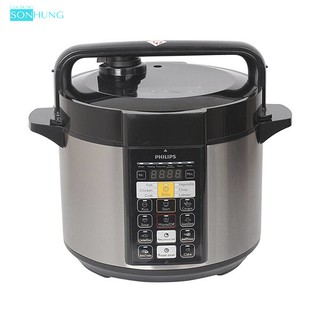 NỒI ÁP SUẤT ĐIỆN TỬ PHILIPS HD2136 DUNG TÍCH 5.0 LÍT[BẢO HÀNH CHÍNH HÃNG 1 NĂM]