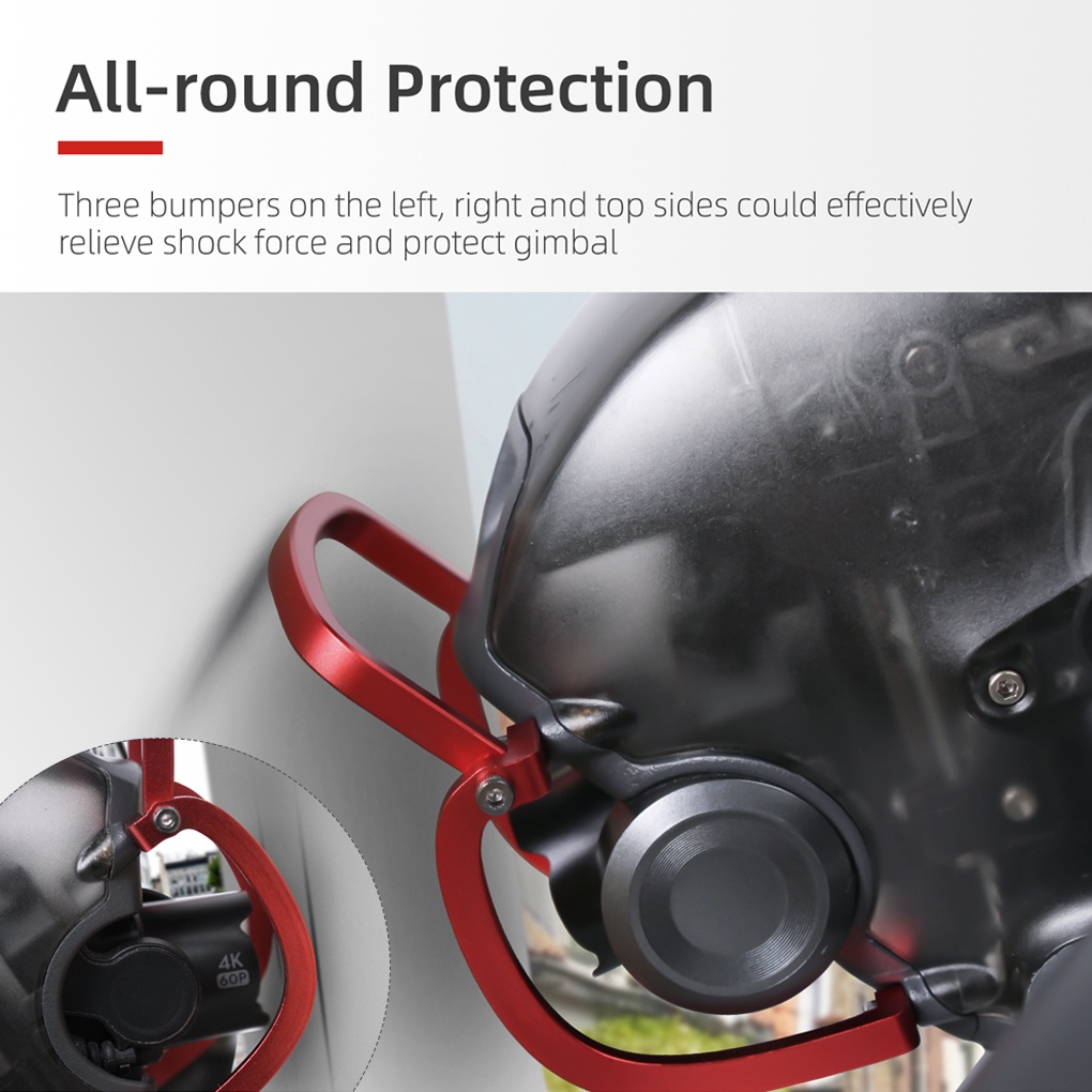Sunnylife Camera Lens Aluminum Alloy Anti-collision Protector Video Recorder Protective Bar Gimbal Bumper ReplacingELEN | BigBuy360 - bigbuy360.vn