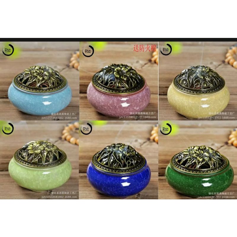LƯ ĐỐT XÔNG QUẾ ,TRẦM HƯƠNG